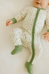 Mistletoe Bamboo 2-Way Zip Sleeper