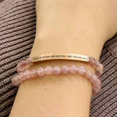 Inspiration Co. | God Is Within Her Inspire Me Bracelet