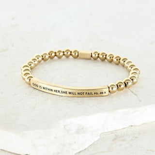 Inspiration Co. | God Is Within Her Inspire Me Bracelet