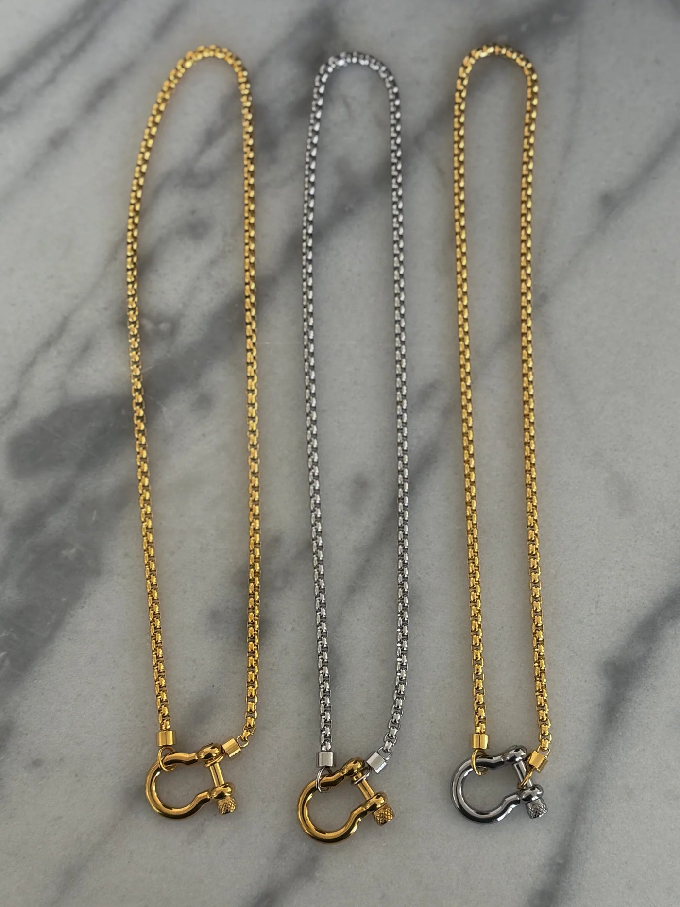 Gretchen  Non-Tarnish Locket Necklace