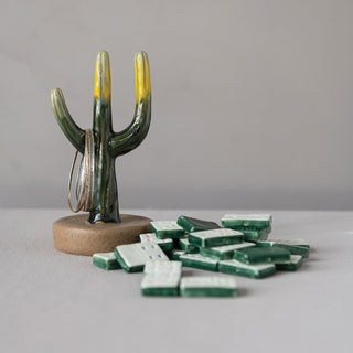 S/28 1-1/2"L x 1"W Stoneware