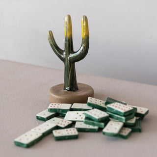 S/28 1-1/2"L x 1"W Stoneware