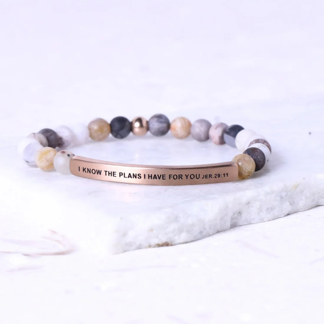 Inspiration Co. | I Know The Plans Inspire Me Bracelet