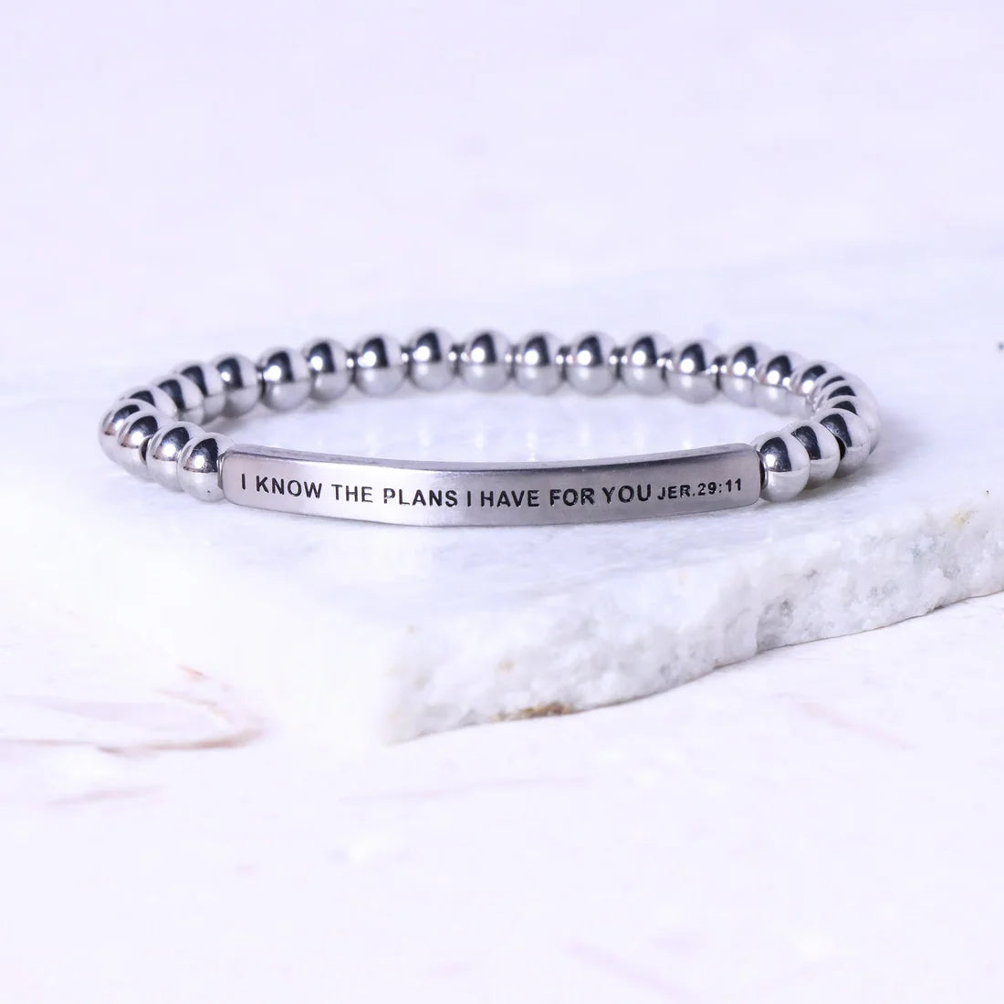 Inspiration Co. | I Know The Plans Inspire Me Bracelet
