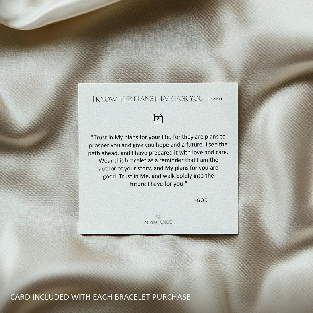 Inspiration Co. | I Know The Plans Inspire Me Bracelet