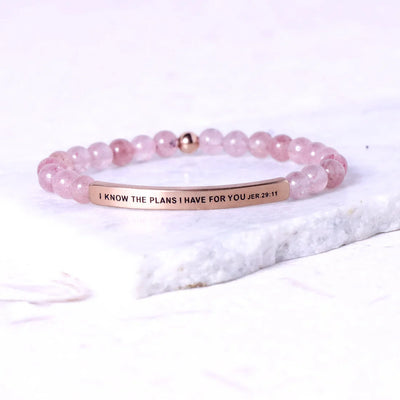 Inspiration Co. | I Know The Plans Inspire Me Bracelet