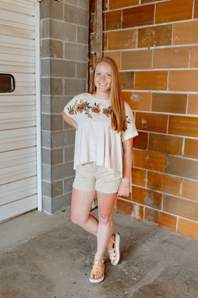 All Summer Long Floral Top