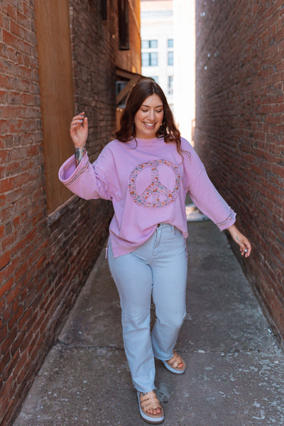 Peace Of Mind Sweatshirt Top