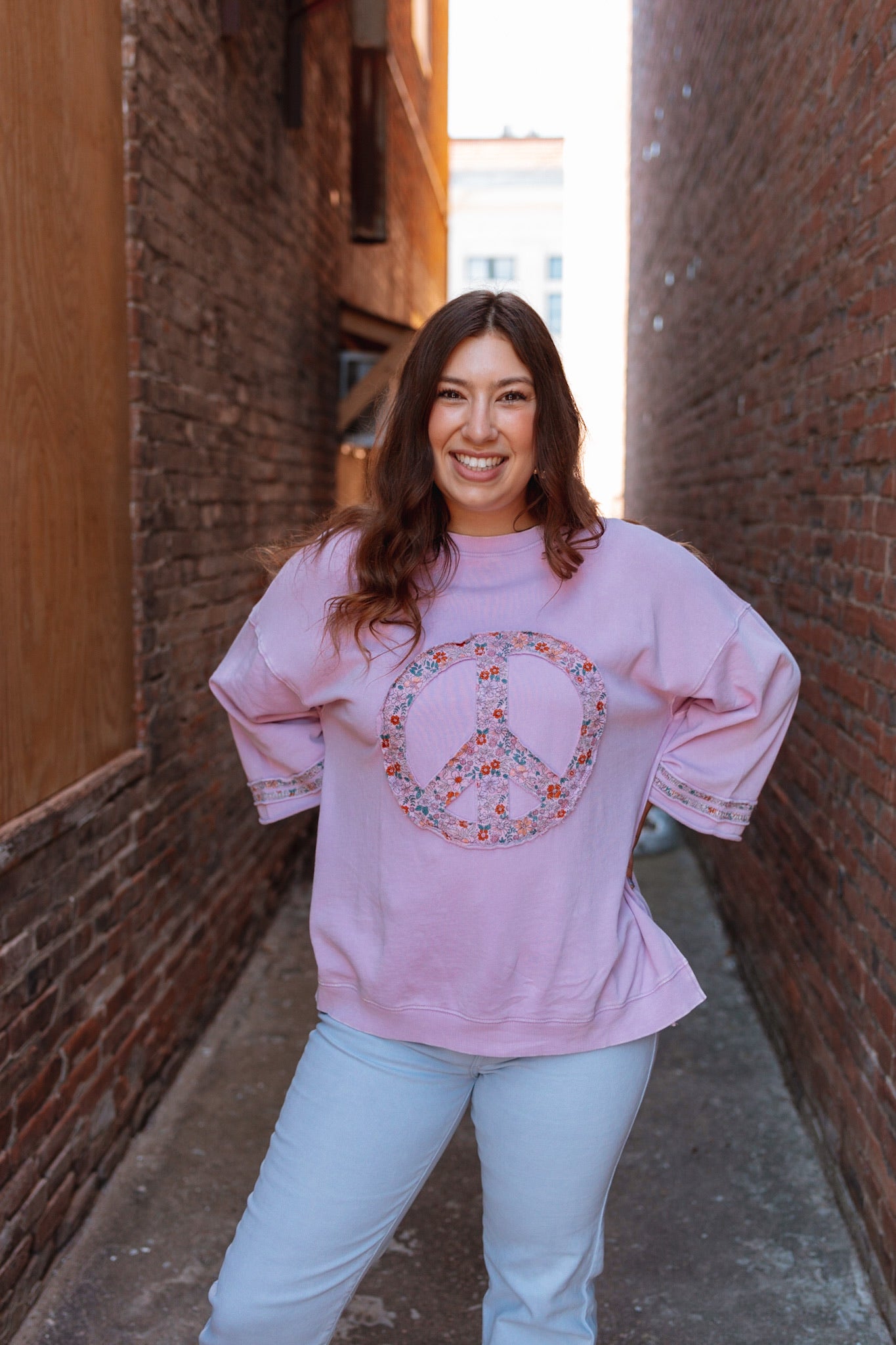 Peace Of Mind Sweatshirt Top