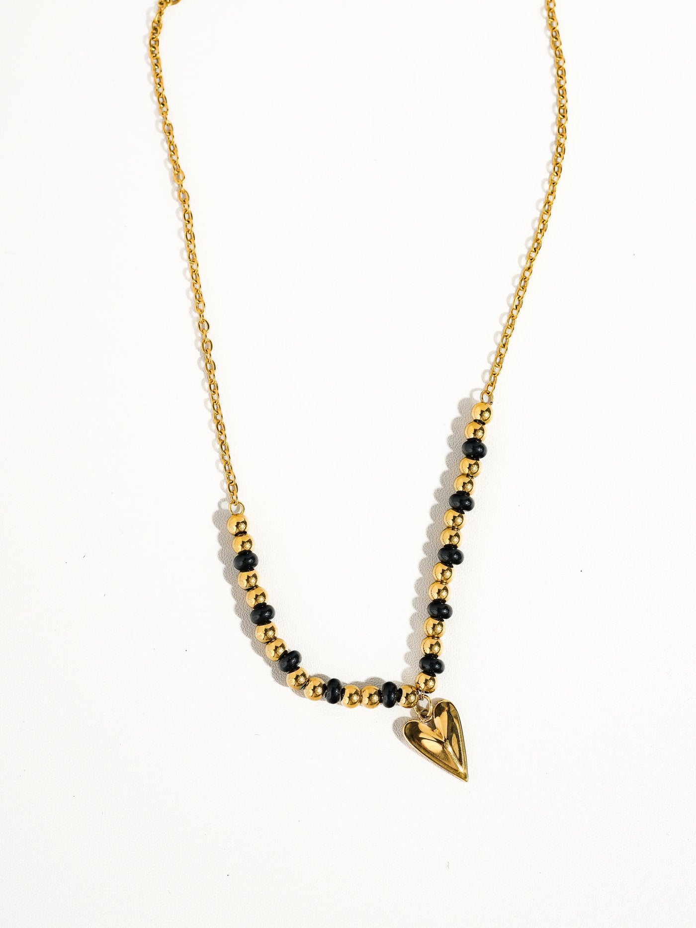 Sibyl Non-Tarnish Petite Heart Necklace