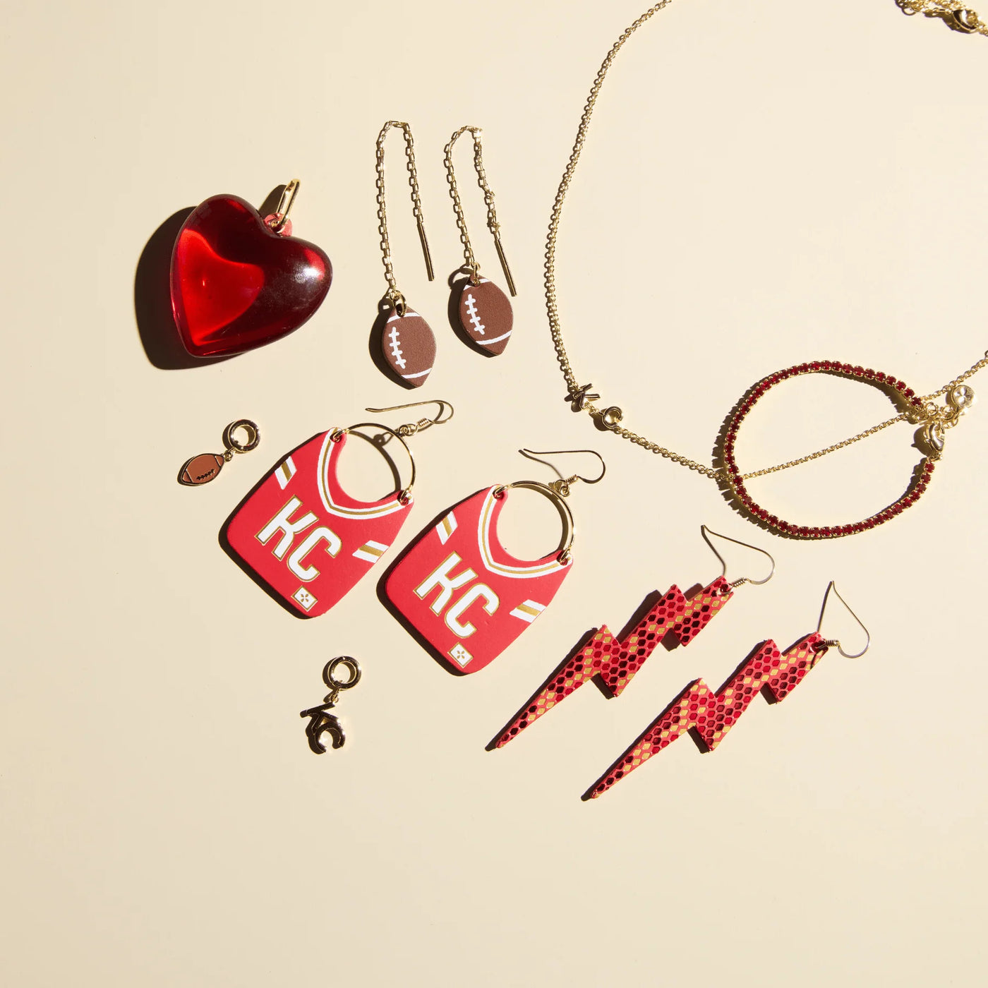 Kansas City Jersey Earring