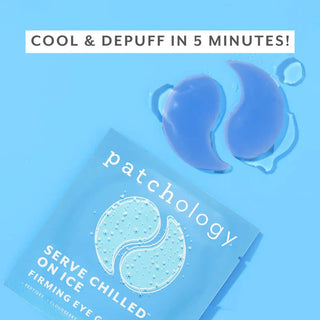 Served Chilled On Ice | Firming Eye Gels