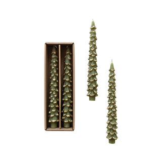 Tree Taper Candle | Set of 2