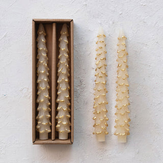 Tree Taper Candle | Set of 2