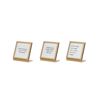 Holiday Lyric Mini Frame