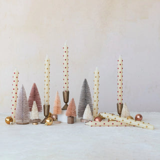Dot Taper Candle | Set of 2