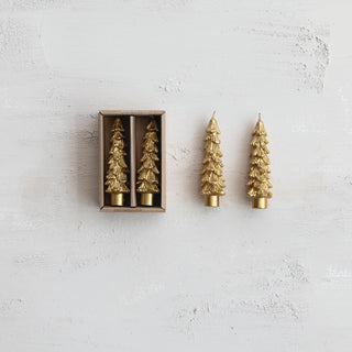 Tree Taper Candle | Set of 2