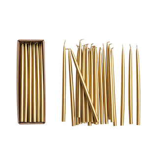 10” Unscented Thin Taper Candles