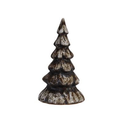 Stoneware Tree, Reactive Glaze, Matte Brown (Each One Will Vary)