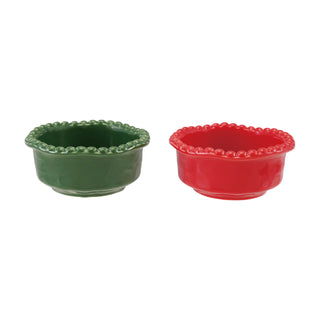 Hobnail Rim Stoneware Bowl