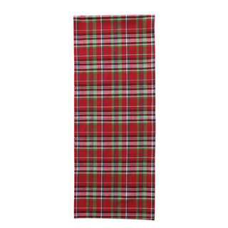 Classic Plaid Woven Table Runner