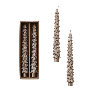 Tree Taper Candle | Set of 2