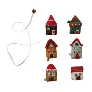 Embroidered Wool Felt Tape Measure