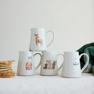 Holiday Icon Stoneware Creamer