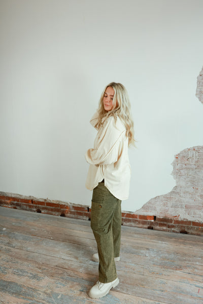 Casual Escape Collared Henley