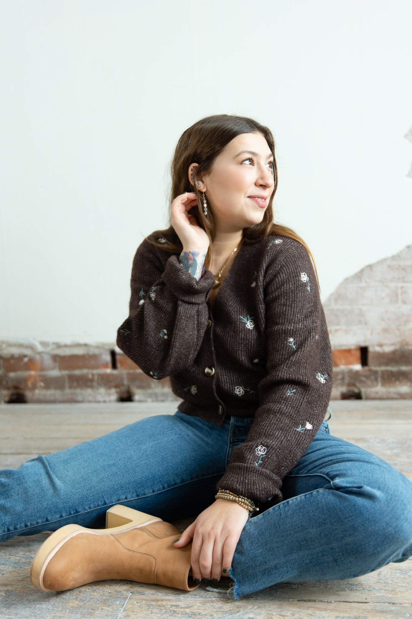 Sweet Memories Cropped Sweater