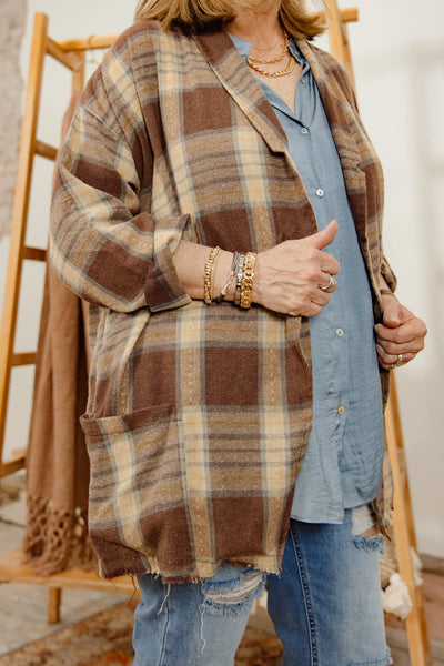 Brush It Off Lightweight Blazer