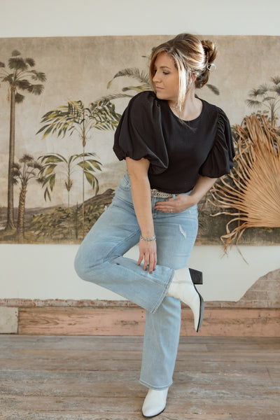 Sittin' Pretty Puff Sleeve Top