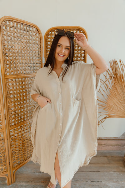 Crazy For You Gauze Dress