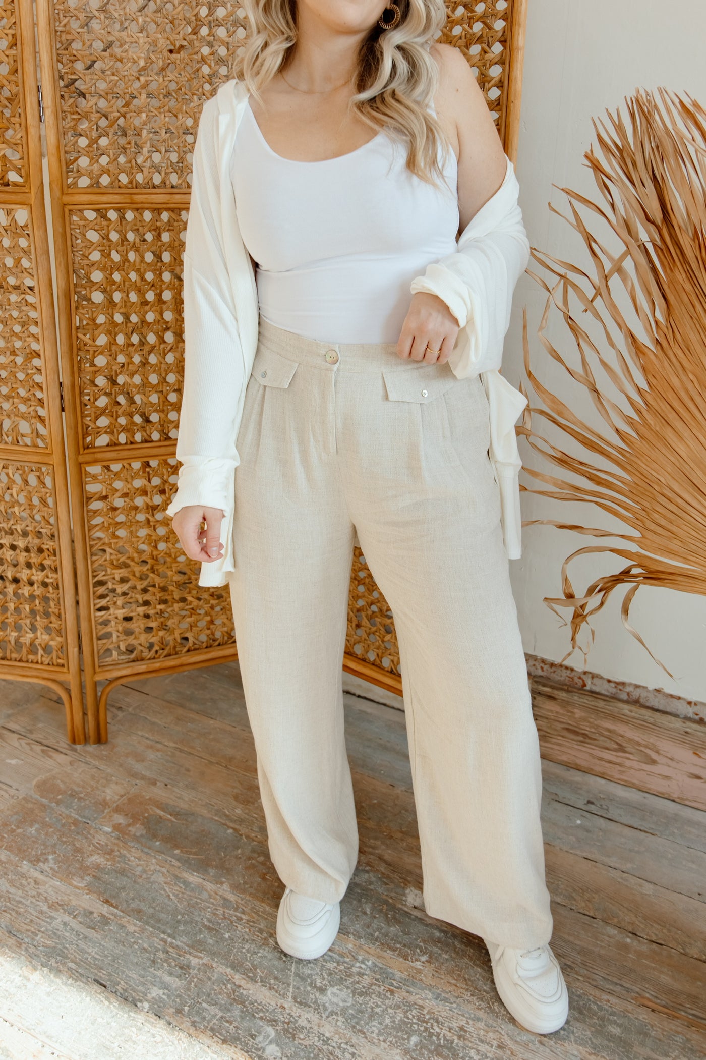 Like a Boss Button Trousers