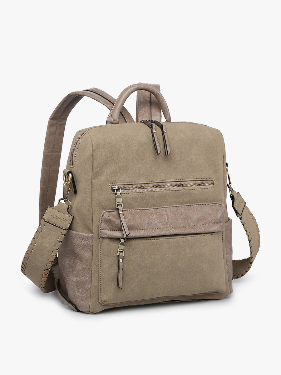 Amelia Suede Convertible Backpack