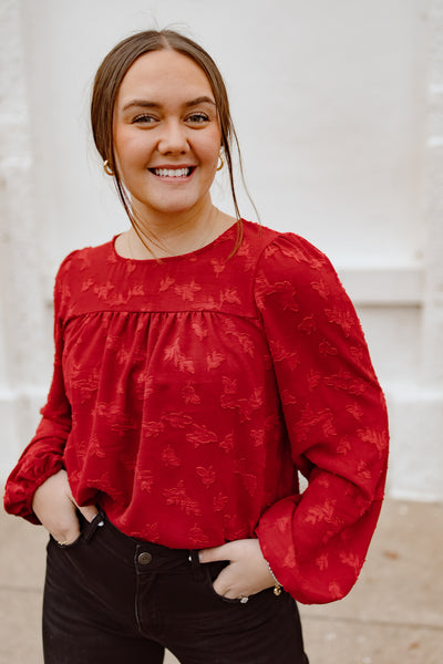 Beautiful Places Patterned Top