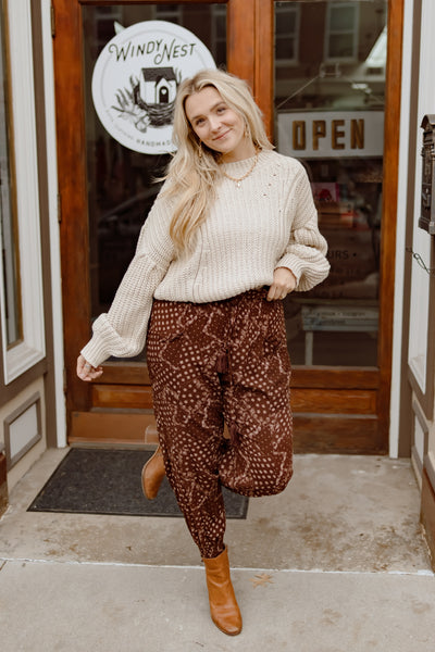 Never Better Chunky Sweater