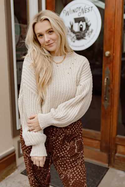 Never Better Chunky Sweater