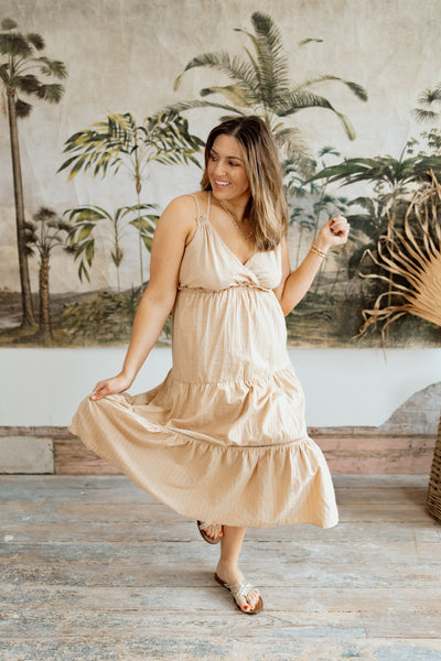 Warmer Days Tiered Maxi Dress