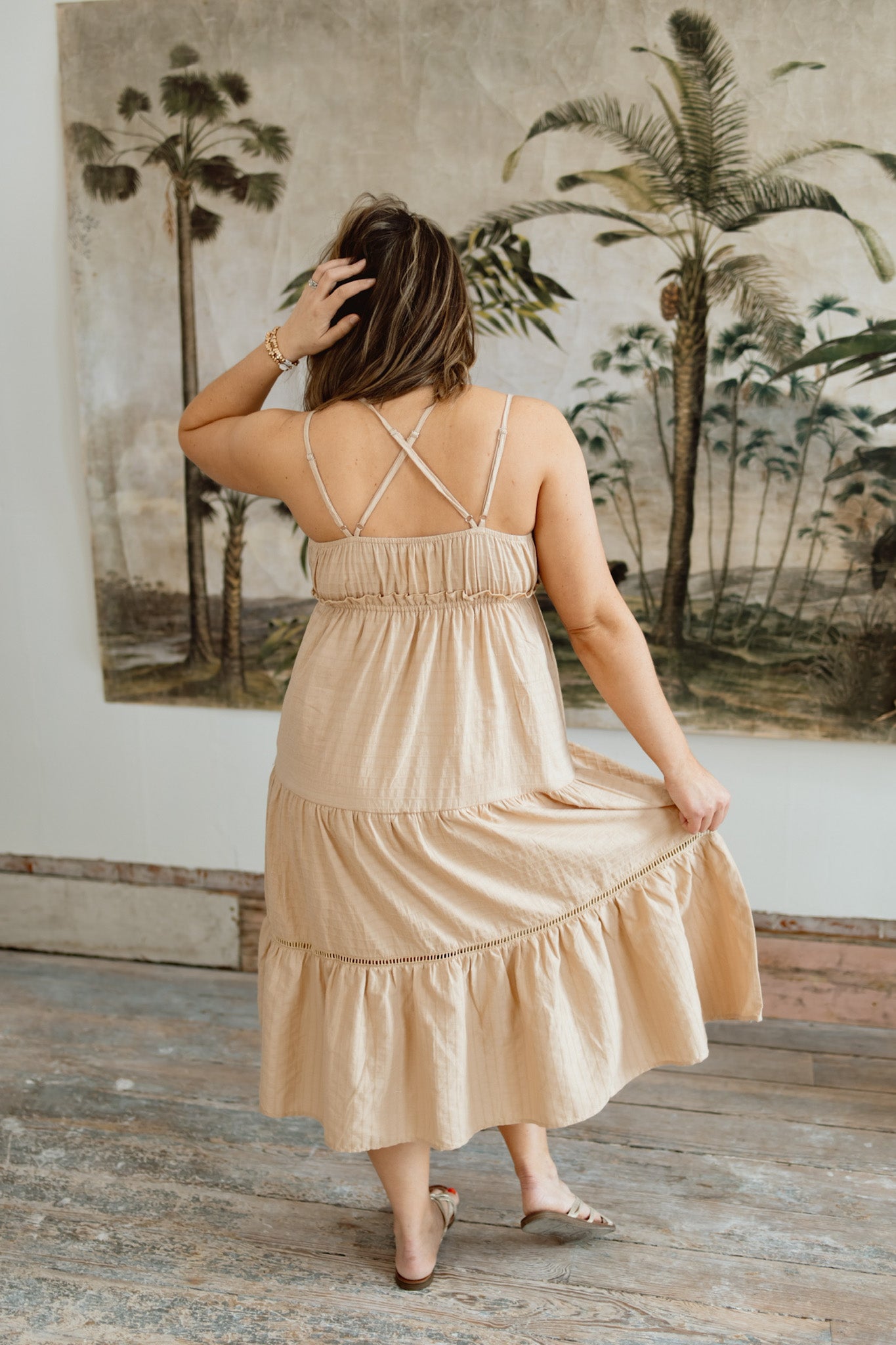 Warmer Days Tiered Maxi Dress