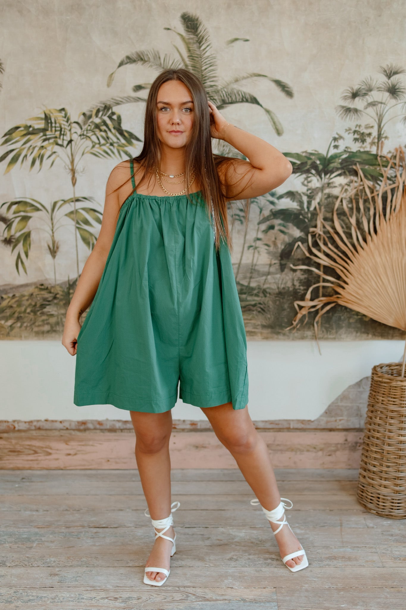 April Showers Parachute Romper