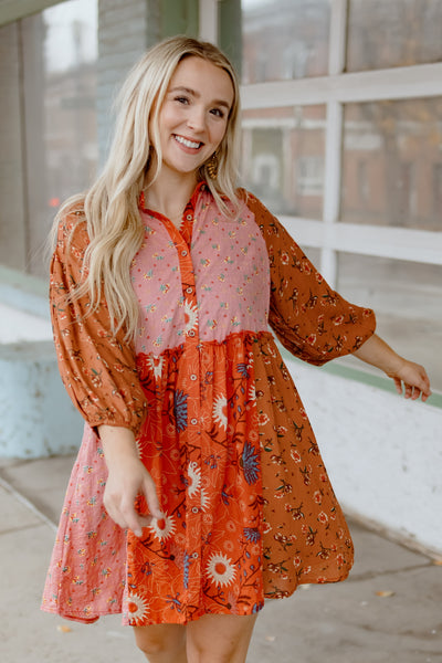 Boho Dreams Button Down Dress