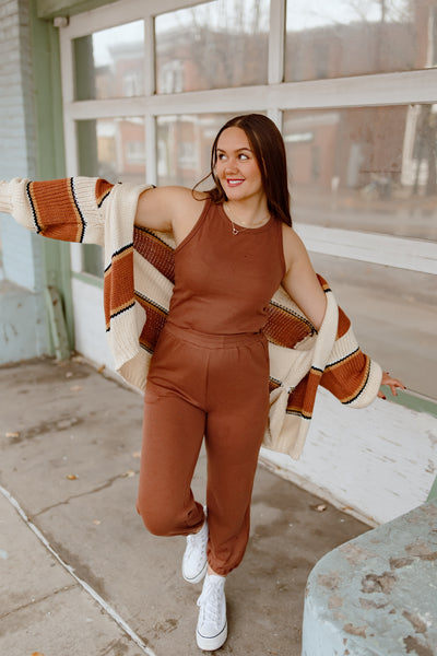 Let's Lounge Rib Knit Set