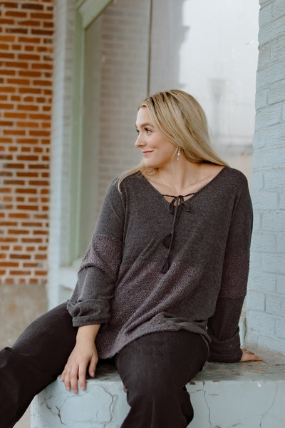 Brush it Off Knit Top