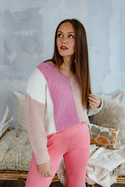 I Gotta Feeling Stripe Sweater