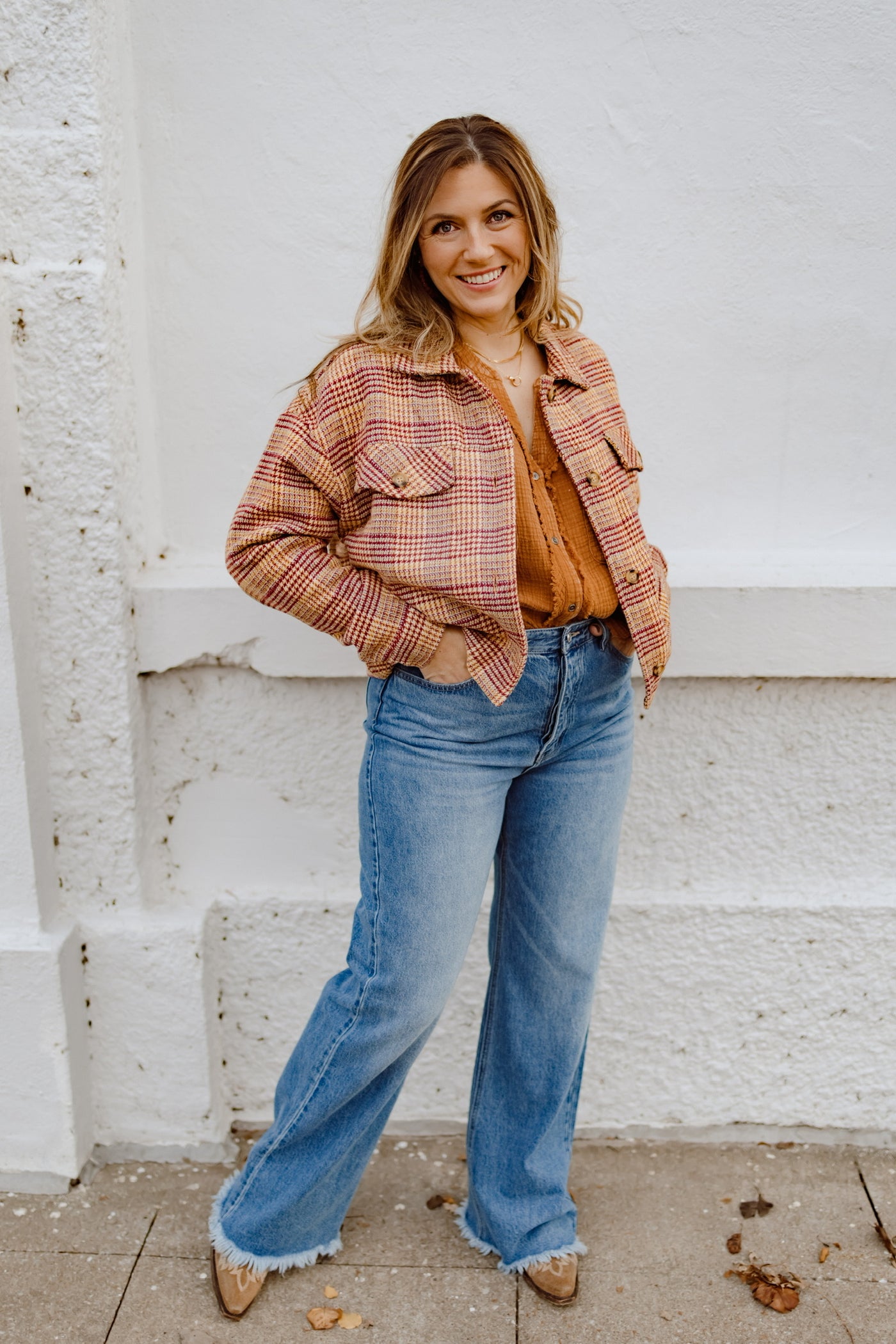 Dreams of Plaid Shacket
