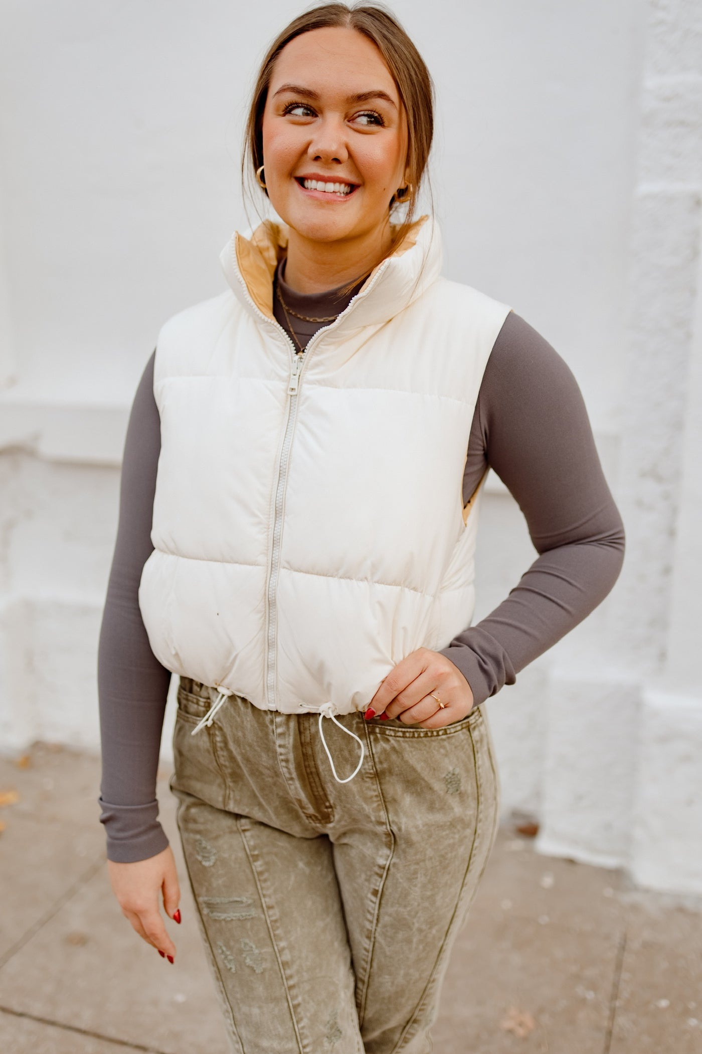 Hot + Cold Reversible Puffer Vest