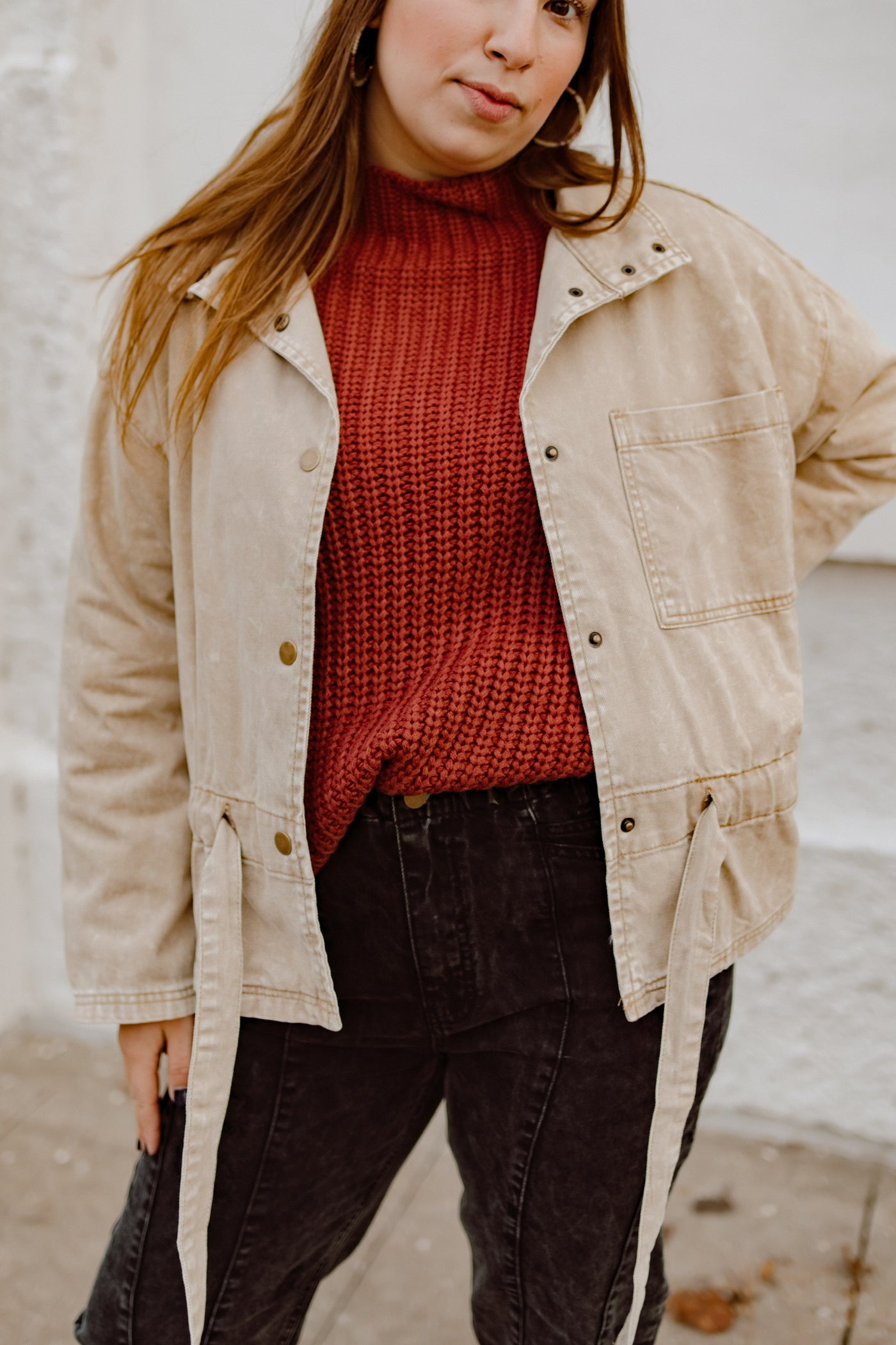 Give Thanks Oversized Sweater