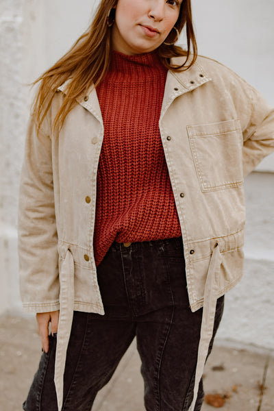 Give Thanks Oversized Sweater