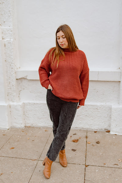 Give Thanks Oversized Sweater
